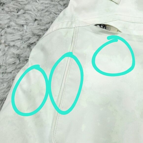 Free People Movement Bunny Slope Printed Ski Pants Medium Mountain Mist Green - Picture 6 of 13